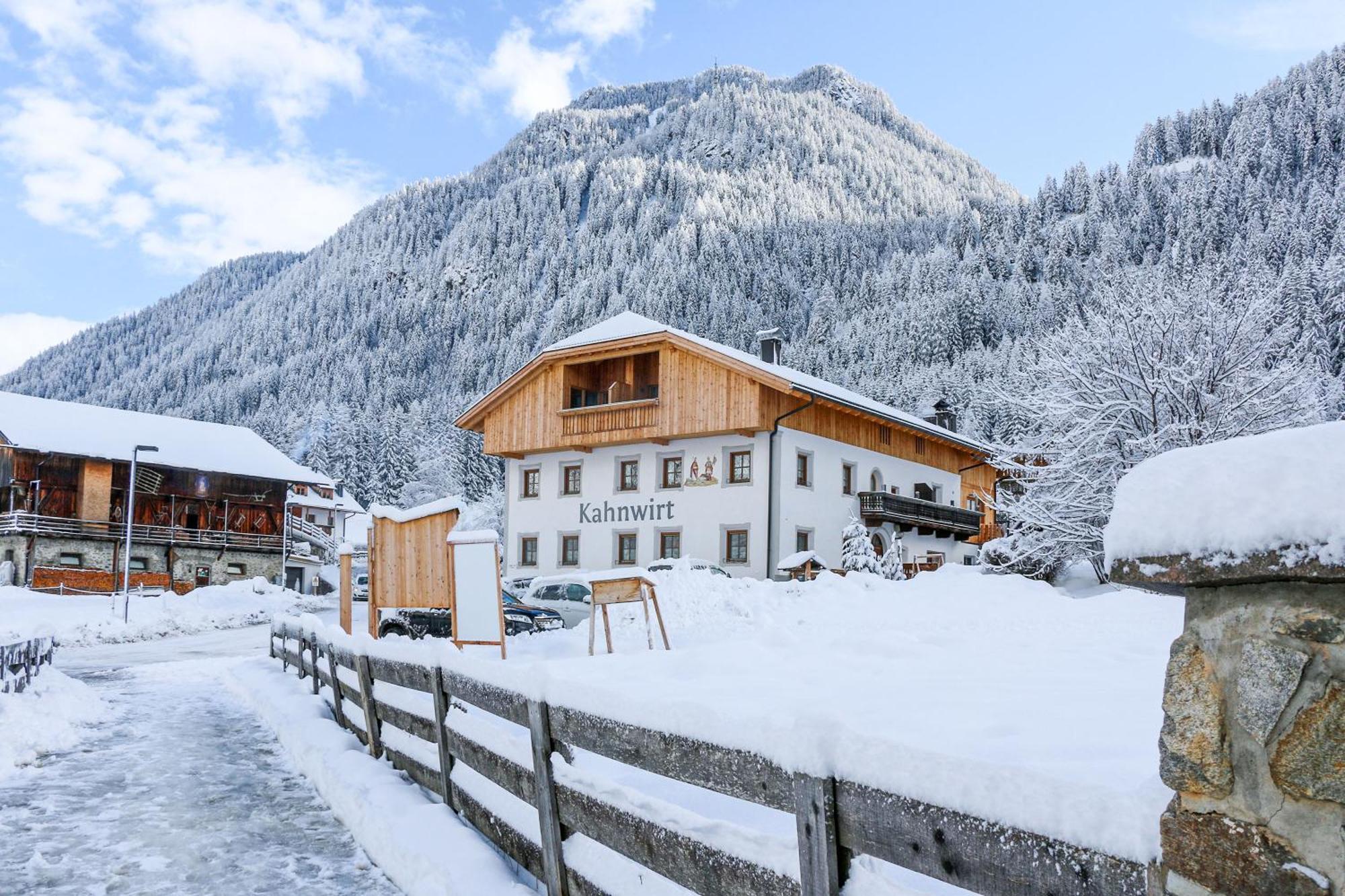 Kahnwirt Apartman Santa Maddalena in Casies Kültér fotó