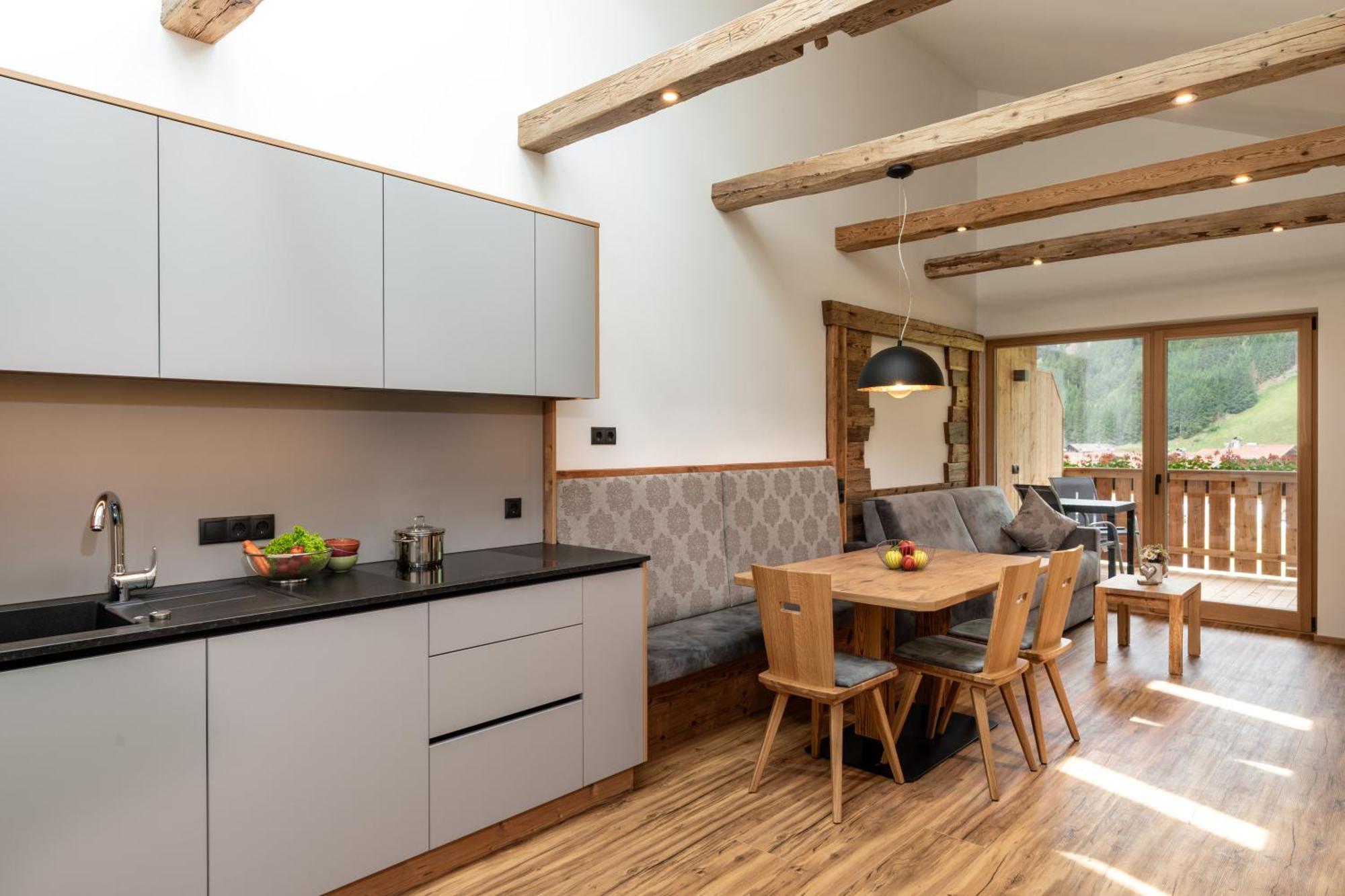 Kahnwirt Apartman Santa Maddalena in Casies Kültér fotó