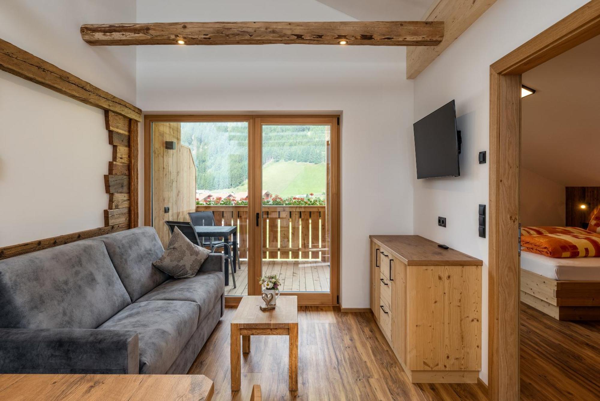 Kahnwirt Apartman Santa Maddalena in Casies Kültér fotó