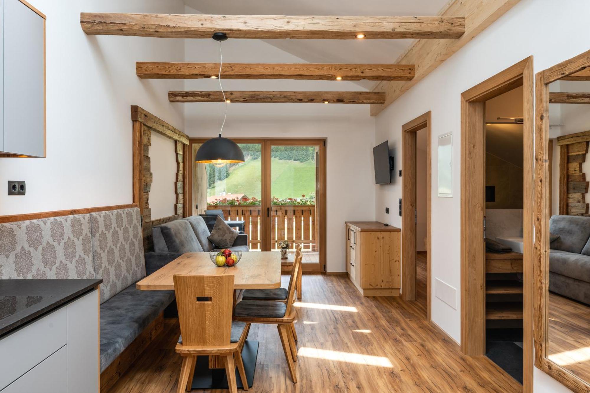 Kahnwirt Apartman Santa Maddalena in Casies Kültér fotó